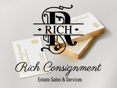 Rich Consignment business cards